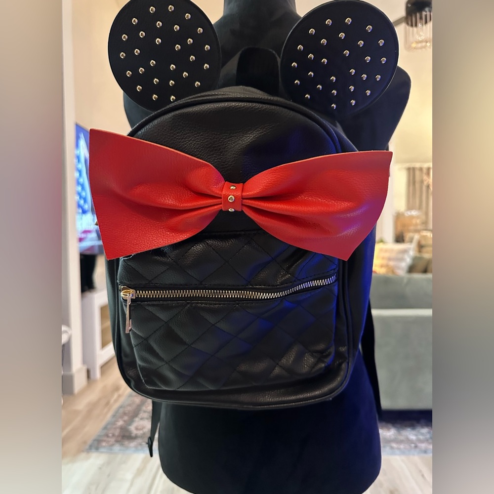 Minnie Mouse Studded Mini Backpack